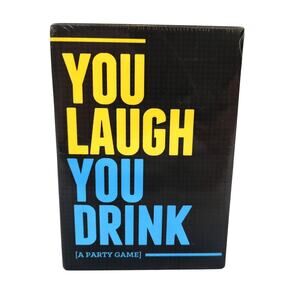 You Laugh You Drink Party Drinking Game for Adults Complete Hilarious Fun New